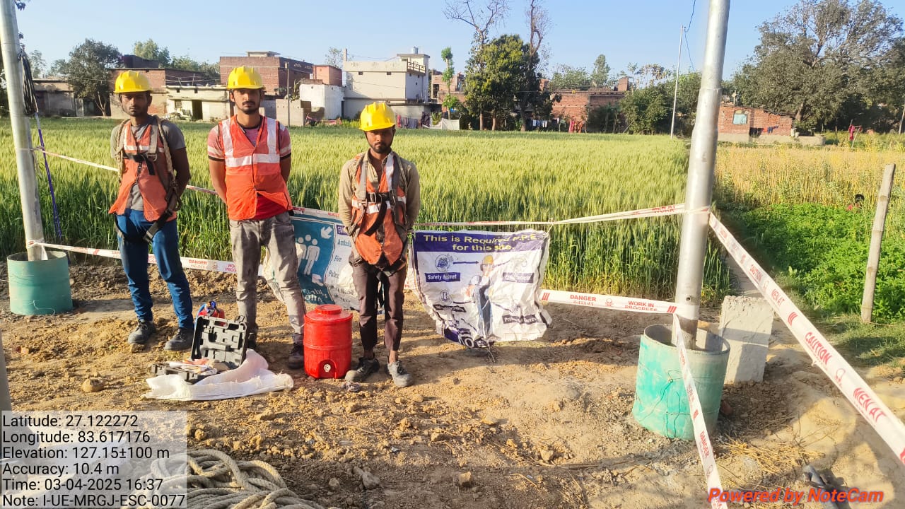 MTR Site – Ground Installation, Structure Mounting & Electrical Commissioning